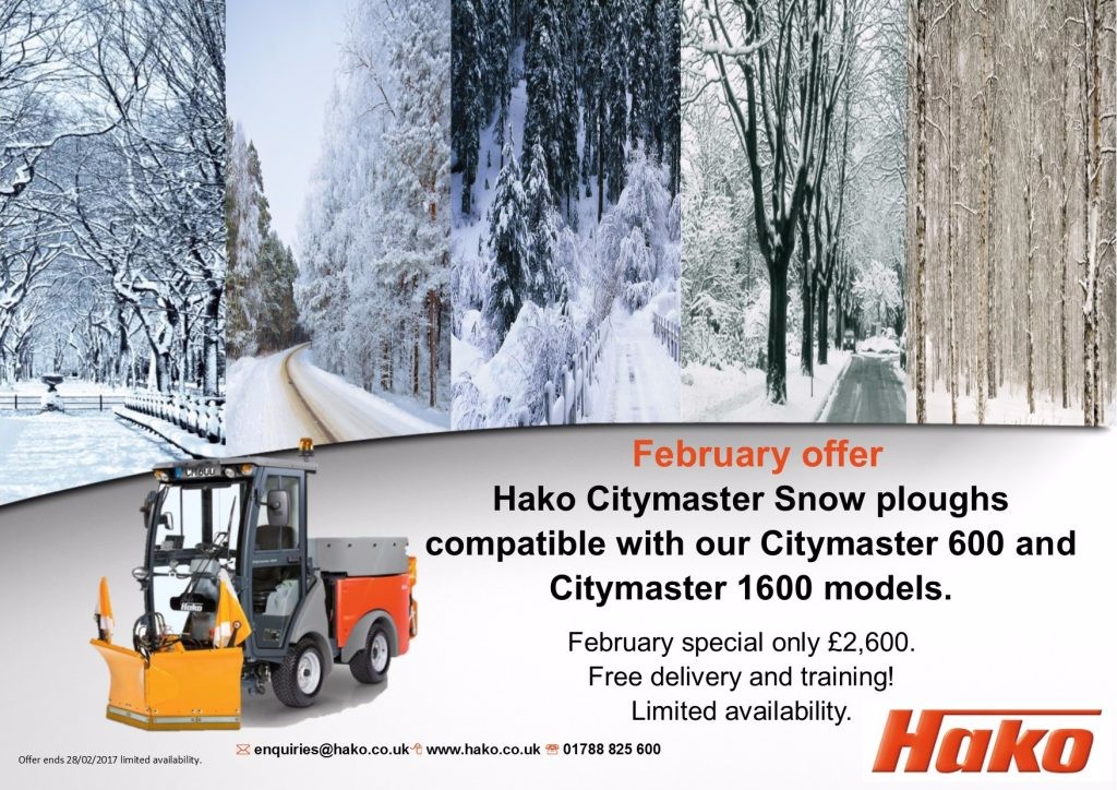 hako snowplough offer